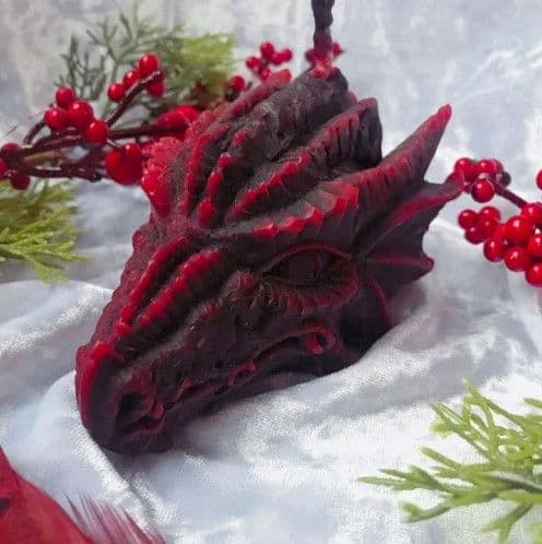 Свеча восковая Стихия Красного Дракона