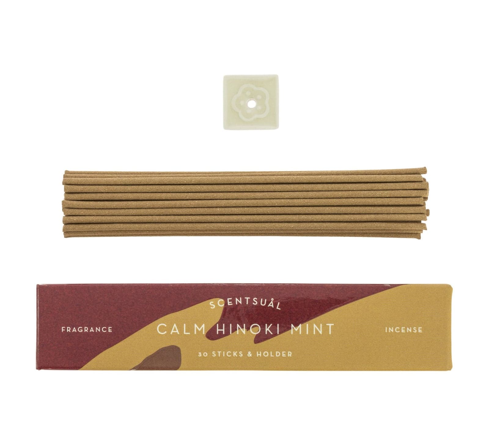 Японские благовония SC Calm Hinoki Mint (30 шт. + подст.), Nippon Kodo