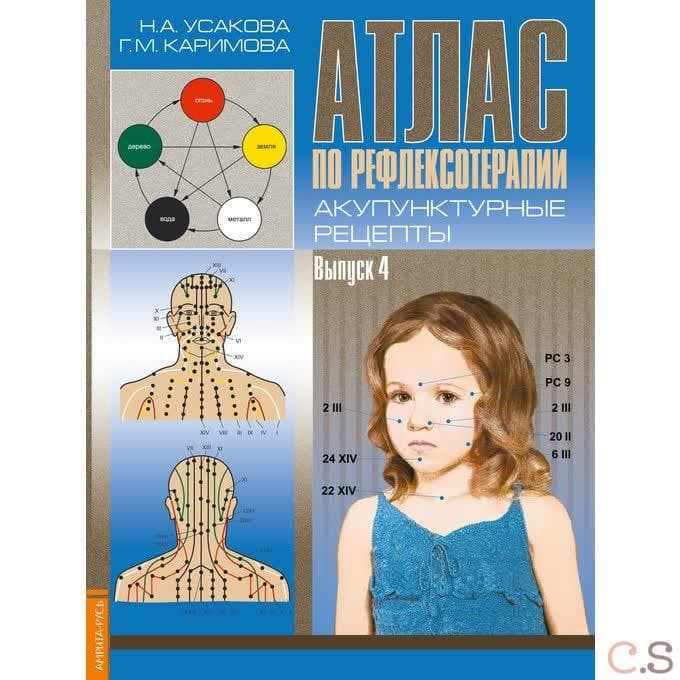 Атлас по рефлексотерапии. Акупунктурные рецепты. Выпуск 4
