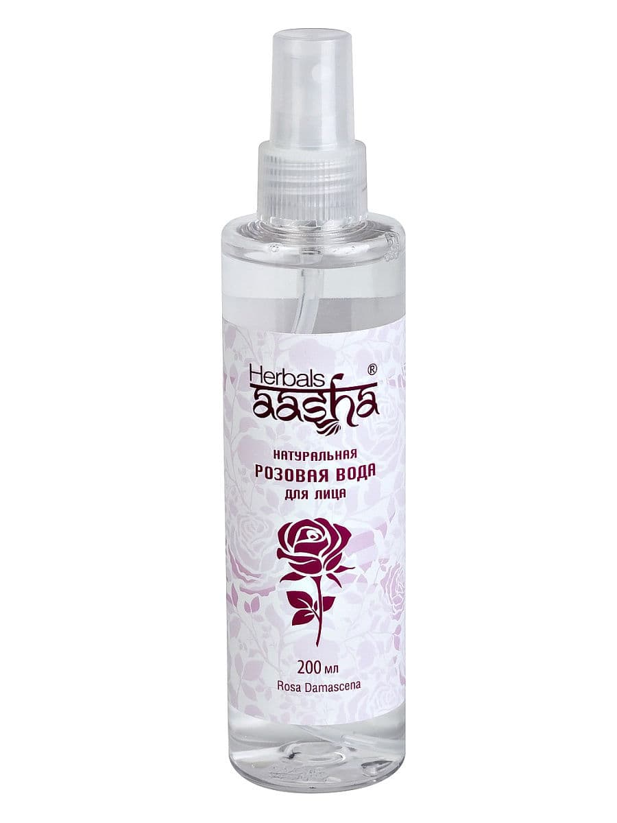 Розовая вода спрей 200 мл Aasha Herbals