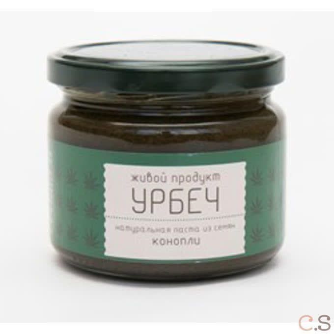 Урбеч из семян конопли 225 гр Живой продукт