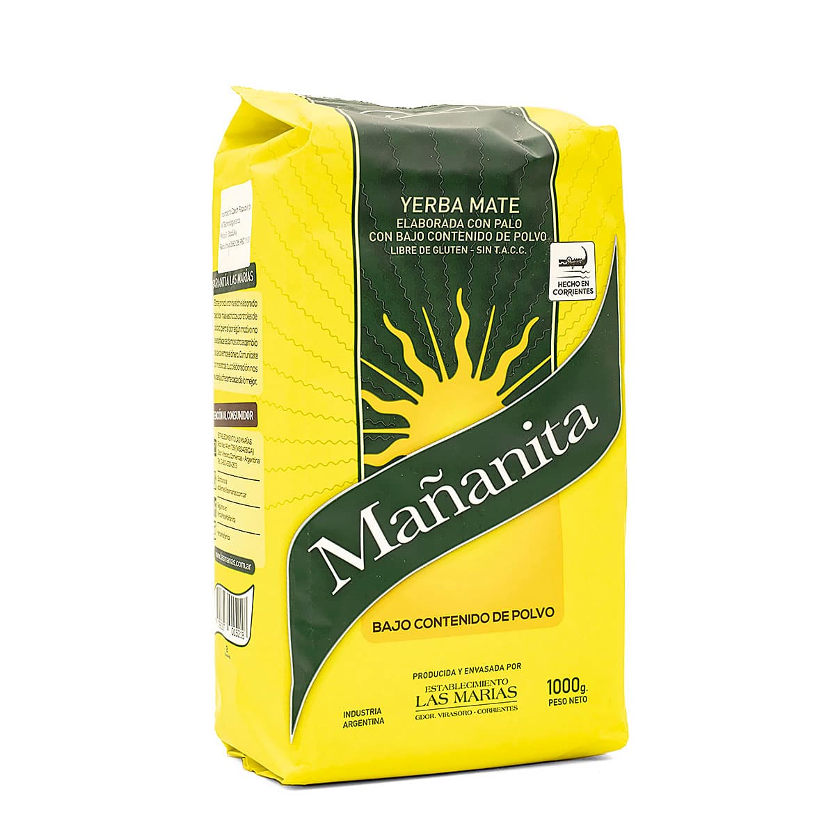 Чай Мате Taragui Mananita low Dust 1000 гр