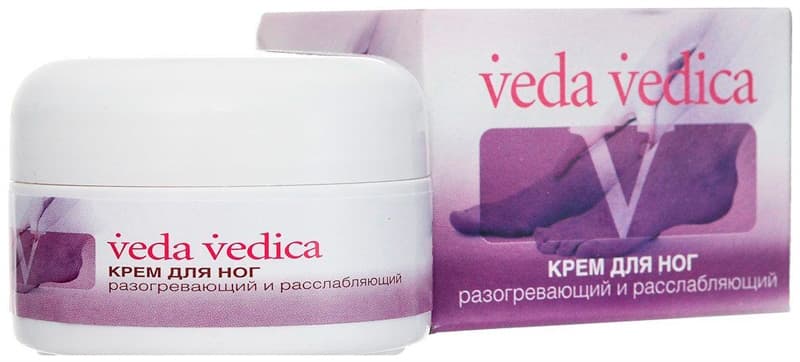 Крем для ног разогревающий 50 гр Veda Vedica