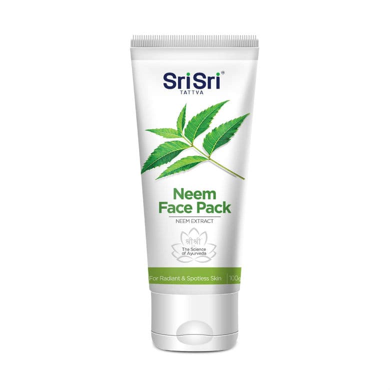 Маска для лица с нимом / Neem Face Pack 100 гр SriSri Tattva