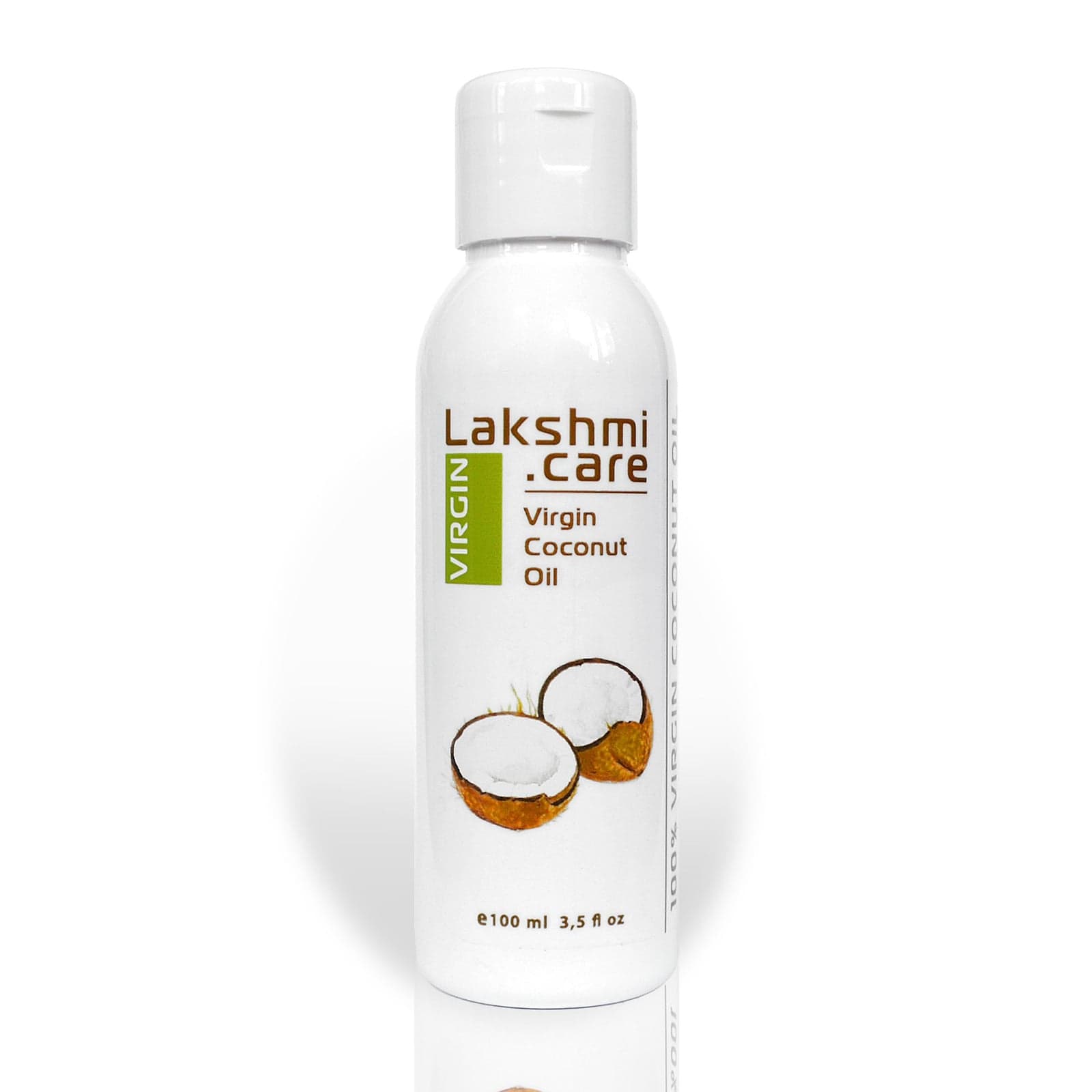Кокосовое масло Virgin Lakshmi Care, Virgin Coconut Oil, 100 мл