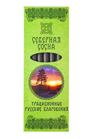 Северная сосна 7 палочек + подставка Традиционные Русские благовония