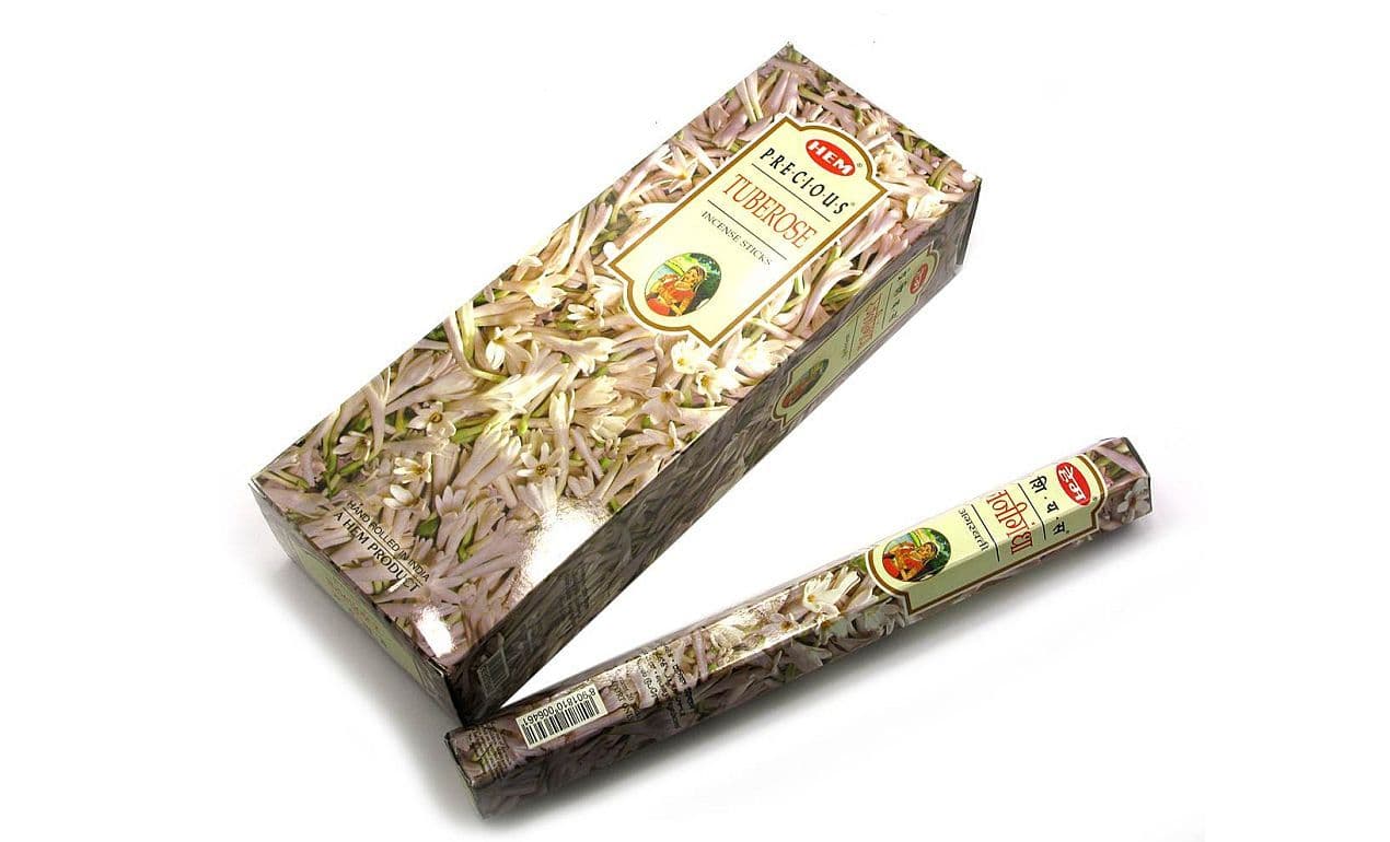 Драгоценная Тубероза (Precious Tuberose) благовония 20 гр HEM