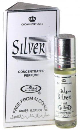 Масляные духи Silver / Серебро - Al Rehab, 6 мл.