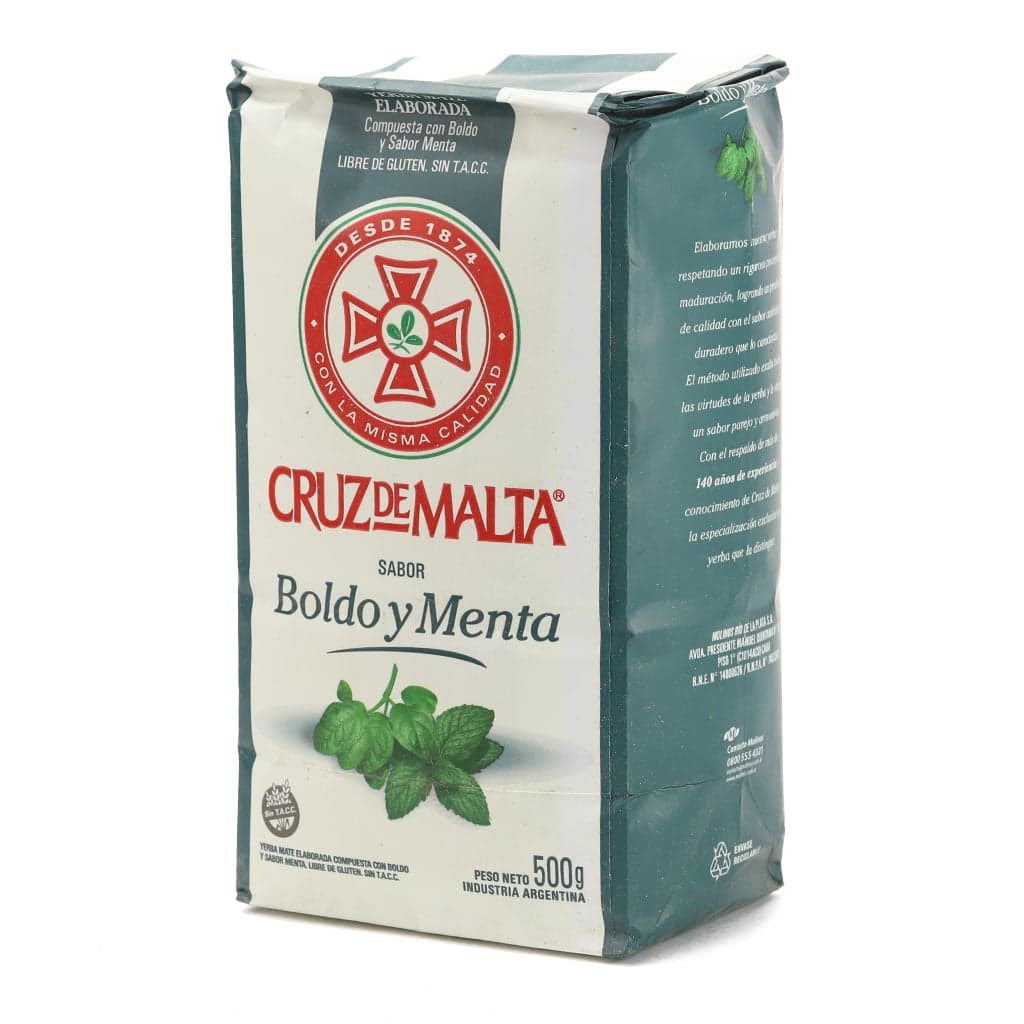Мате Cruz de Malta Boldo y Menta 500 гр