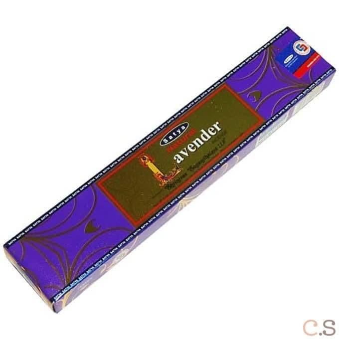Натуральная Лаванда (Natural Lavender) благовония 15 гр Satya