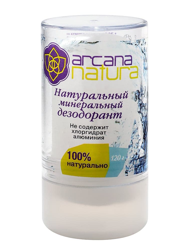 Натуральный минеральный дезодорант 120 г Arcana Natura