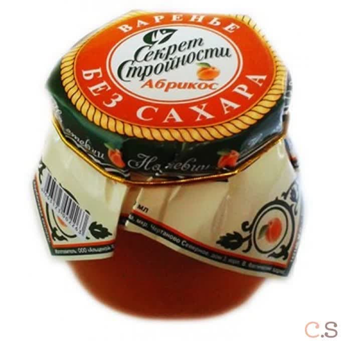 Варенье на стевии Абрикос 200 гр Секрет стройности