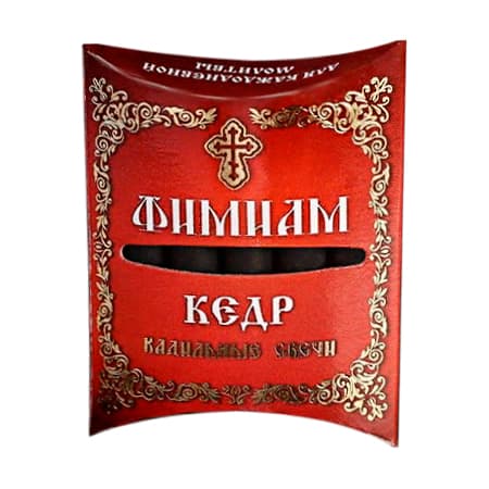 Кедр кадильные свечи малые Фимиам