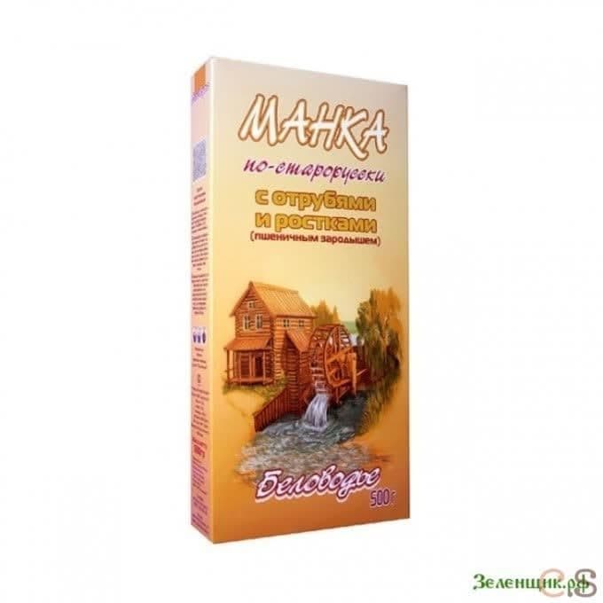 Крупа Манка по-старорусски 500 гр Беловодье
