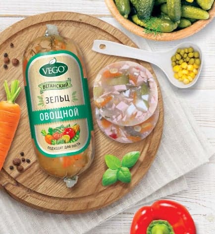 Зельц овощной 0,5 кг Vego