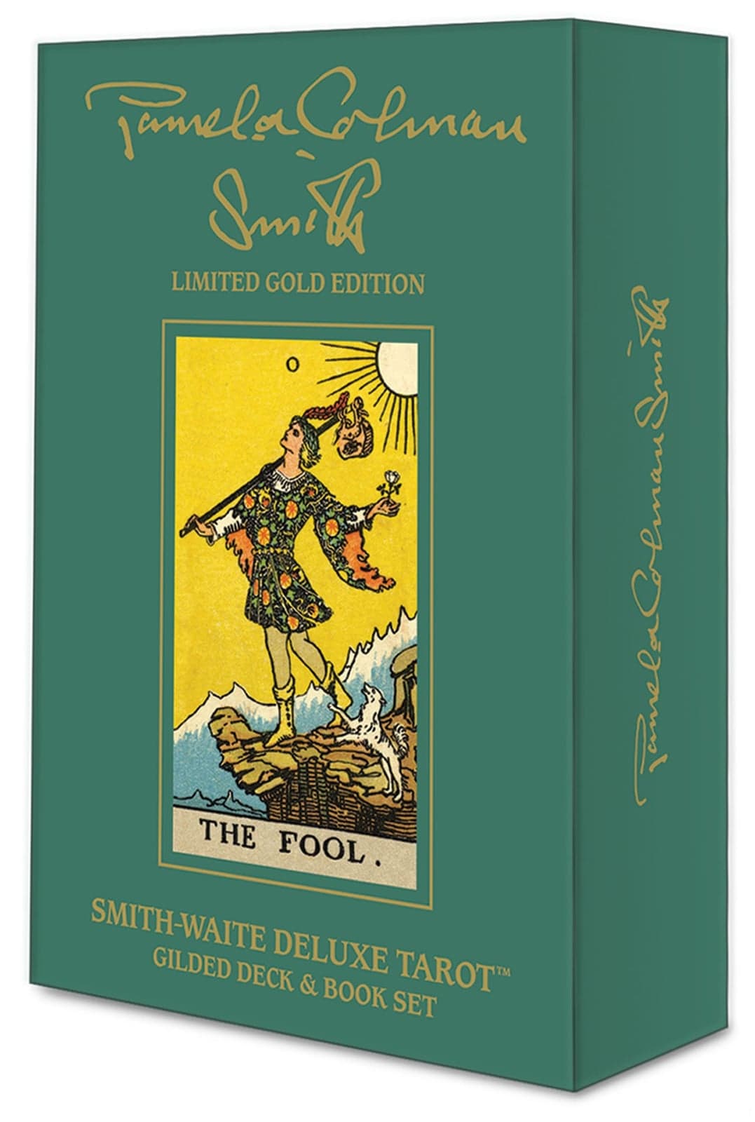Smith-Waite Deluxe Tarot: Gilded Deck & Book Set эксклюзивные подарочные колоды лимитированной серии