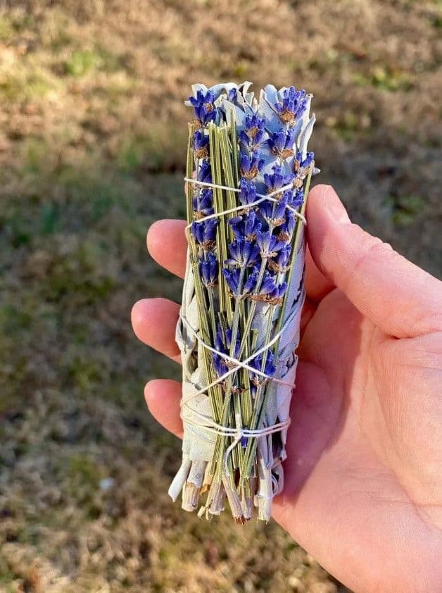 Белый Калифорнийский Шалфей с Лавандой Moon Colibri (White Sage)