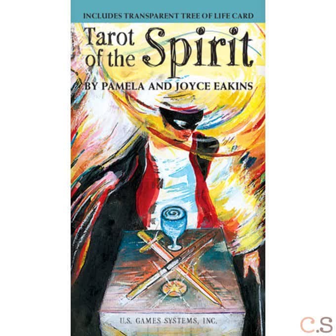 Tarot of the Spirit Deck/Таро Духа-Дерево Жизни,с каббалиcтическими символами и вкладкой прозрачного Дерева Сефирот,USG
