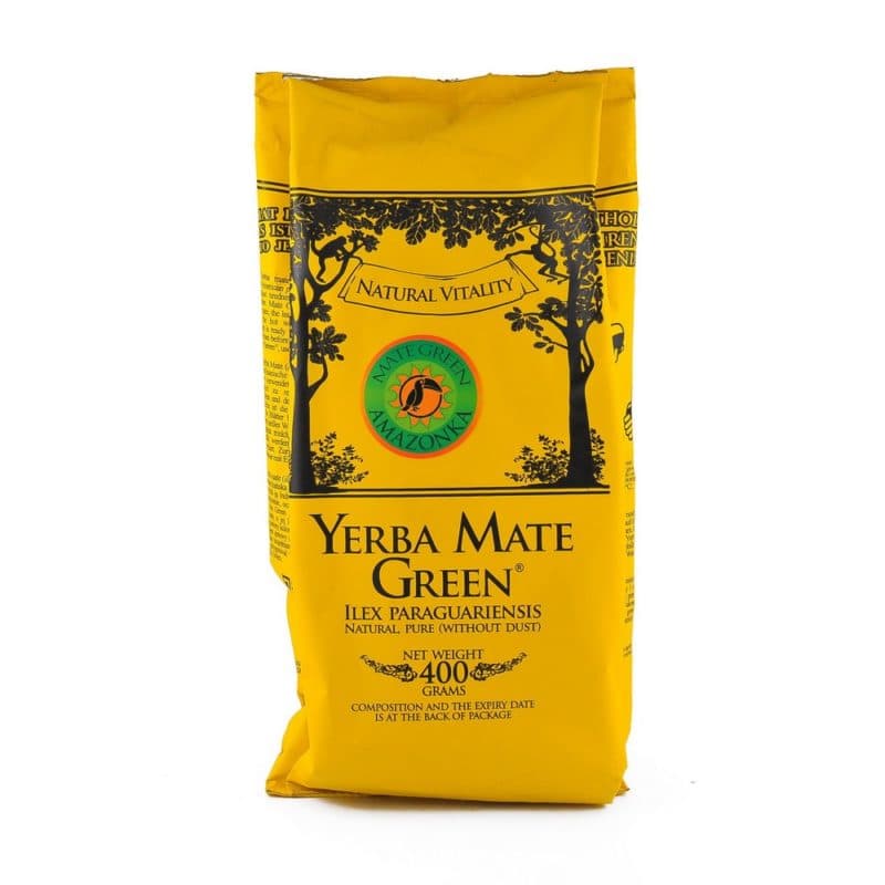 Mate Green Amazonka 400 гр (фрукт каму каму, корень мака, горькая дыня, алоэ вера)