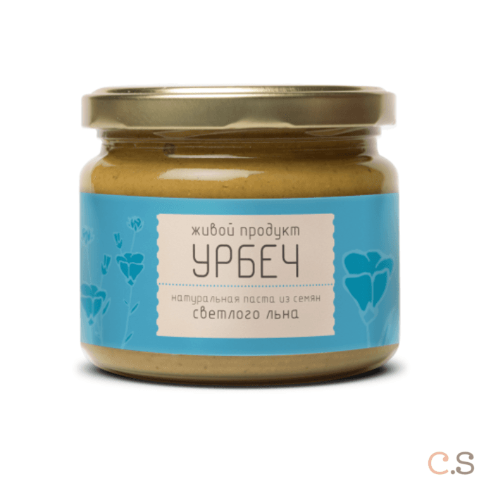 Урбеч из семян светлого льна 225 гр Живой продукт