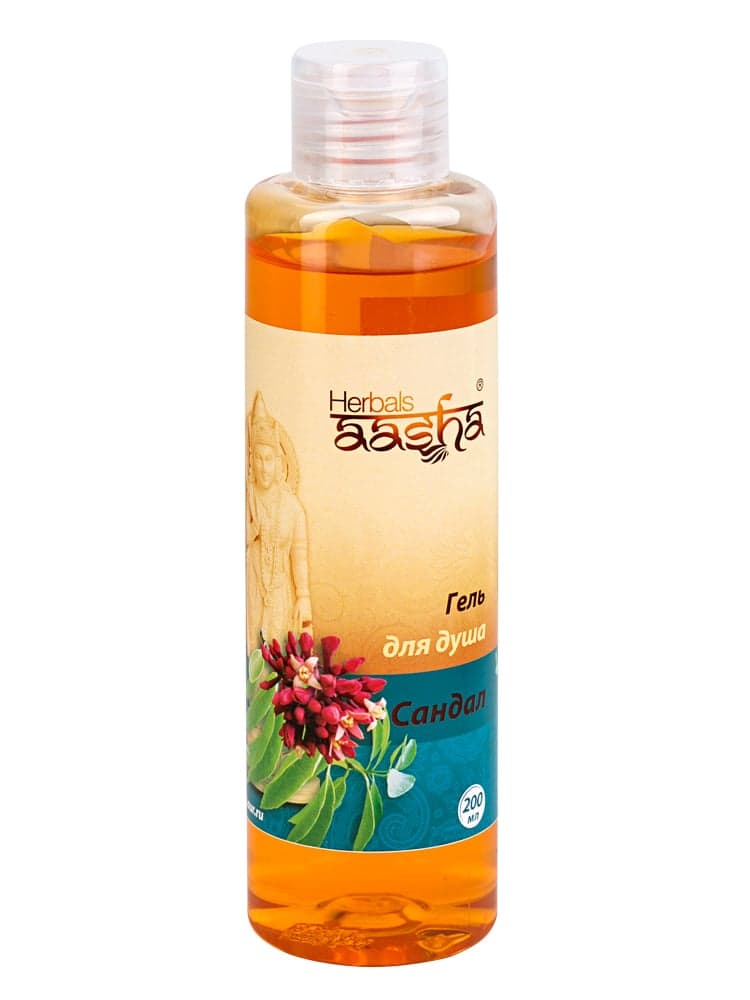 Гель для душа Сандал 200 мл Aasha Herbals