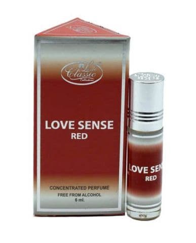 Масляные духи Love Sense Red / Чувство Любви красное - Al Rehab, 6 мл.