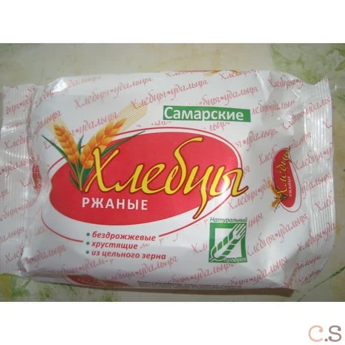 Хлебцы-удальцы ржаные 90 гр Самарские
