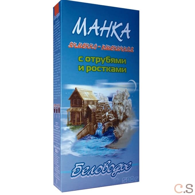 Крупа Манка ячменно-пшеничная 500 гр Беловодье