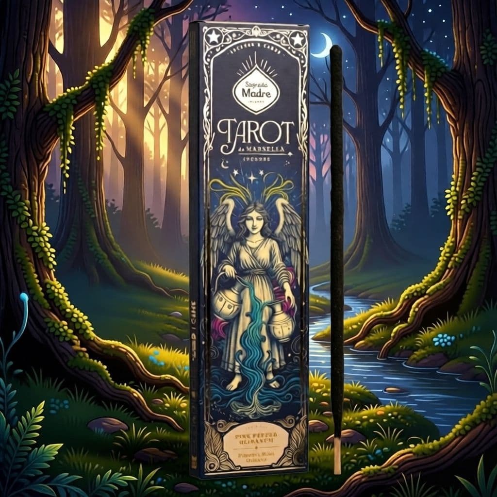 Благовония Sagrada Madre "Розовый перец и ладан" (Серия Marseille Tarot)