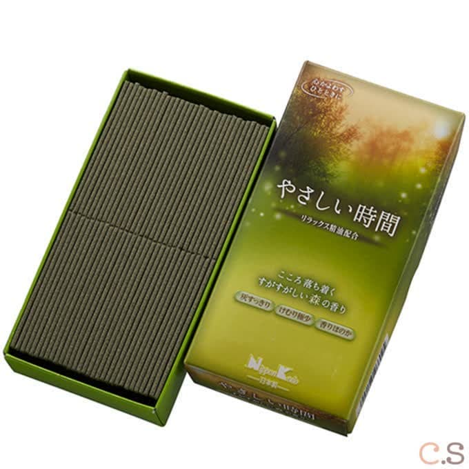 Японские благовония Gentle time Forest fragrance 280 шт бездымные
