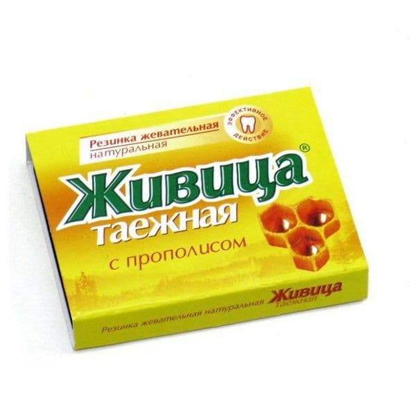 Живица таежная с прополисом 5 шт х 0,8 гр