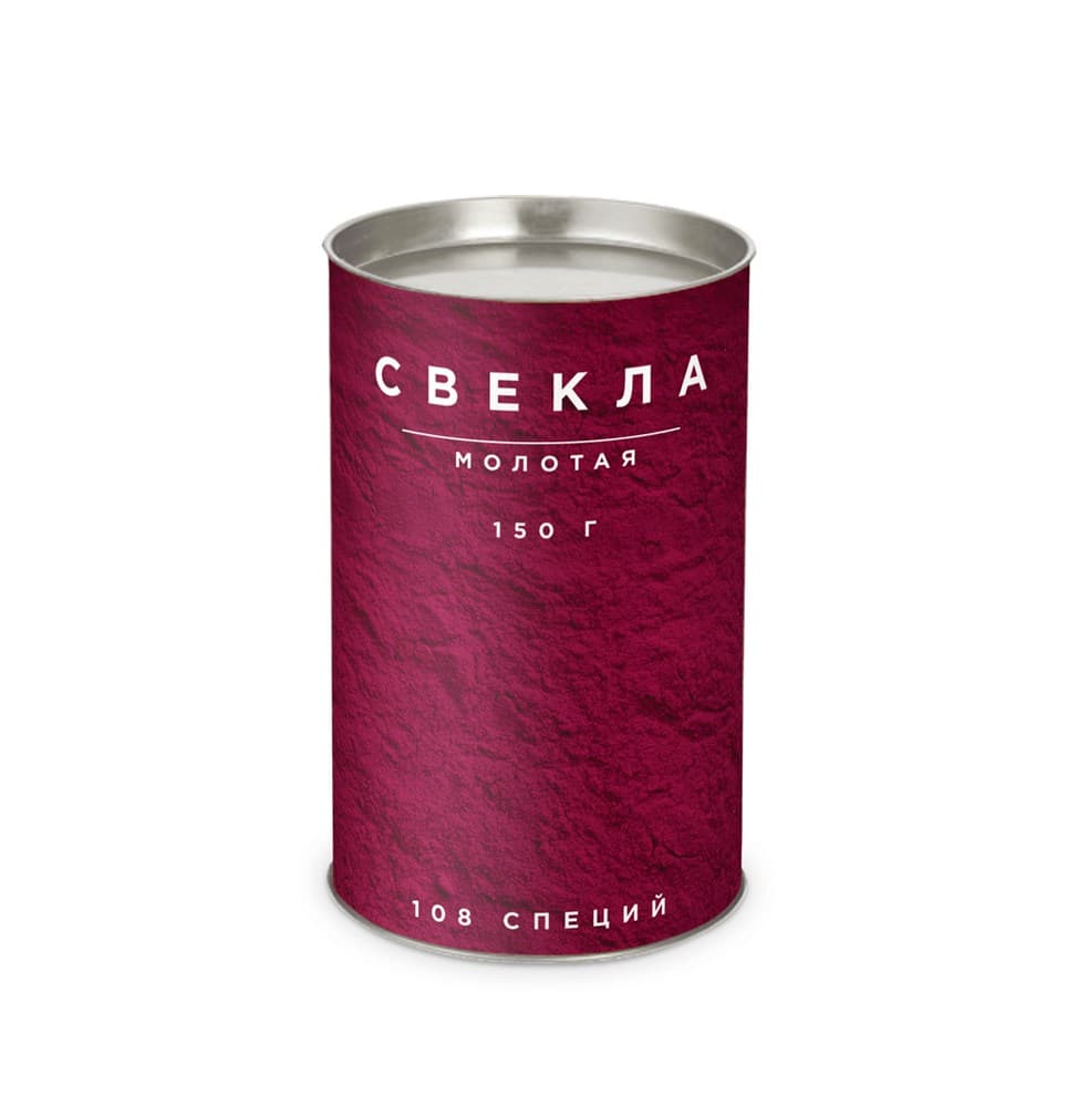 Свекла сушеная порошок 108 специй тубус 150 гр