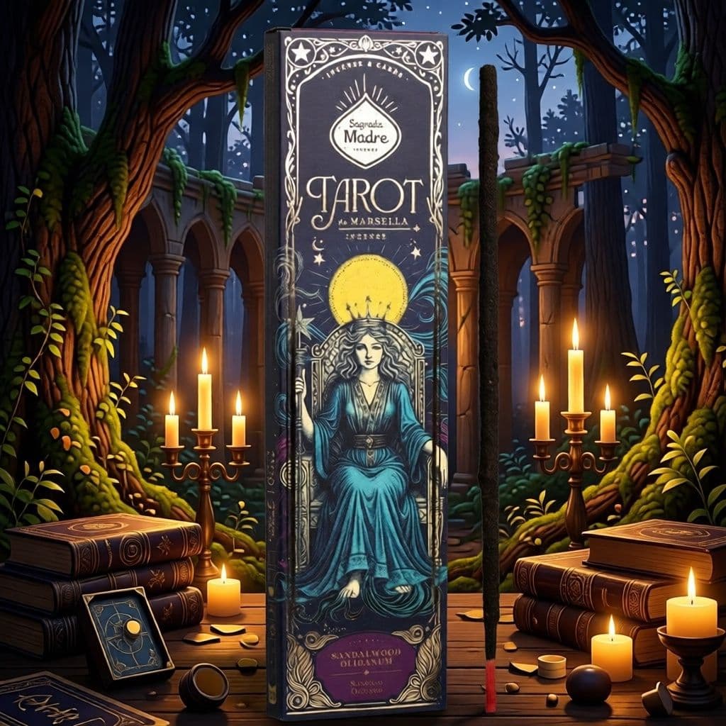 Благовония Sagrada Madre "Сандал и ладан" (Серия Marseille Tarot)