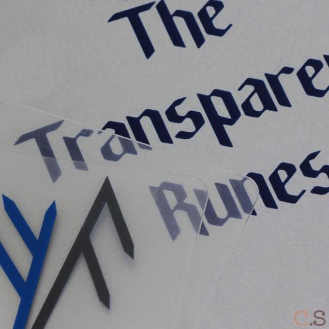 Transparent Runes - Транспарентные Руны