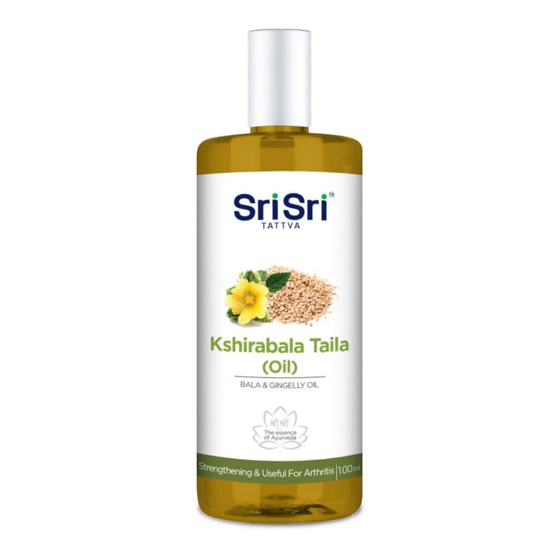Масло для тела Кширабала / Kshirabala Oil 100 мл SriSri Tattva