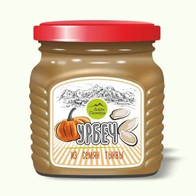Урбеч из тыквенных семечек 200 гр Дары Памира