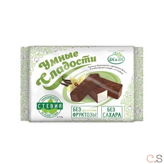 Пастила Умные Сладости вкус ванили в шоколадной глазури 175 гр Ди энд Ди