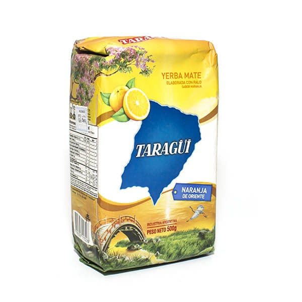 Мате Taragui Naranja de Oriente с ароматом апельсина 500 гр