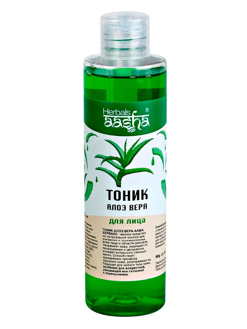 Тоник Алое Вера 200 мл Aasha Herbals