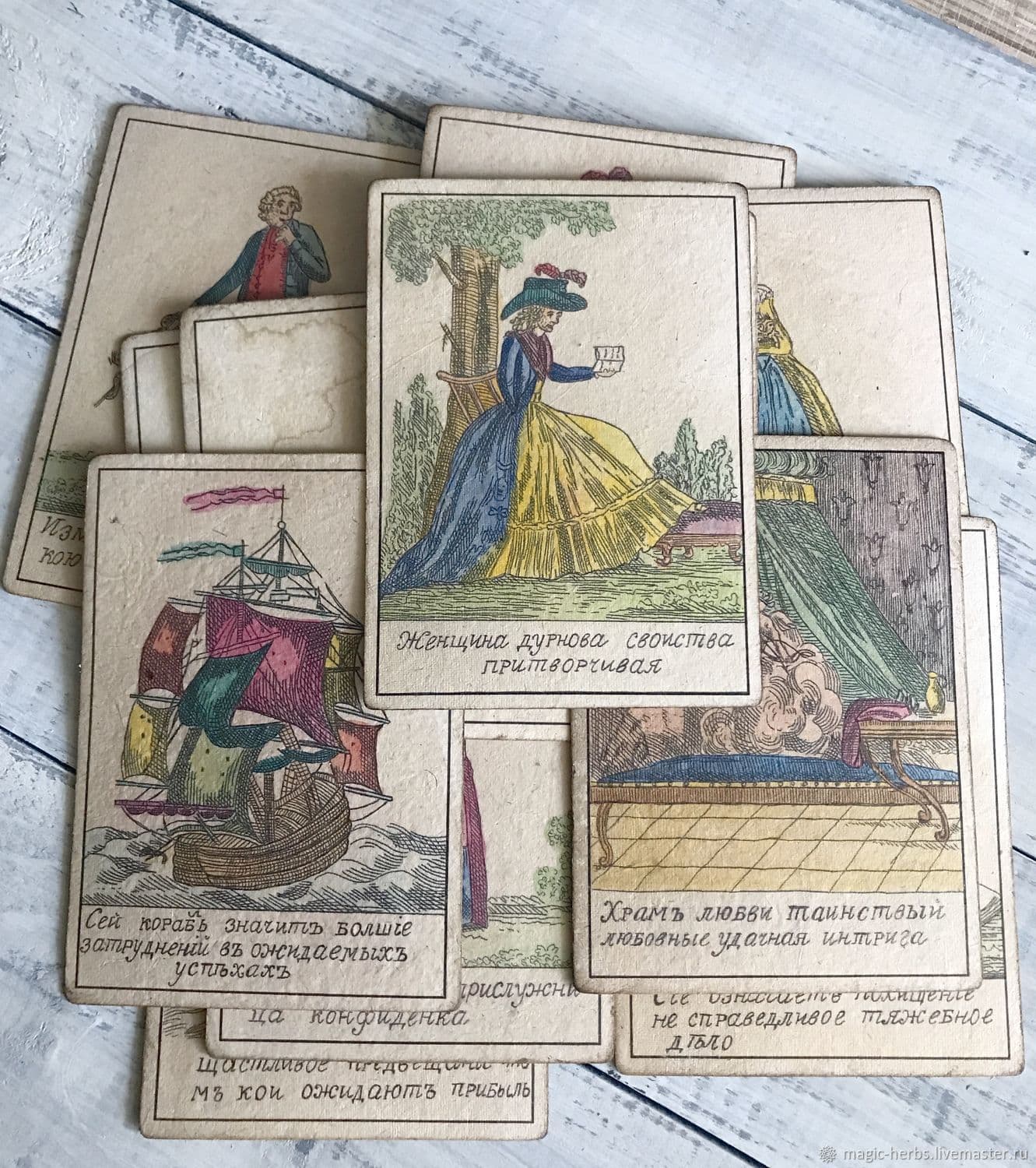 Оракул "Московская 1827 года", ручная работа