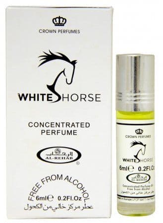 Масляные духи White Horse / Белая Лошадь - Al Rehab, 6 мл.
