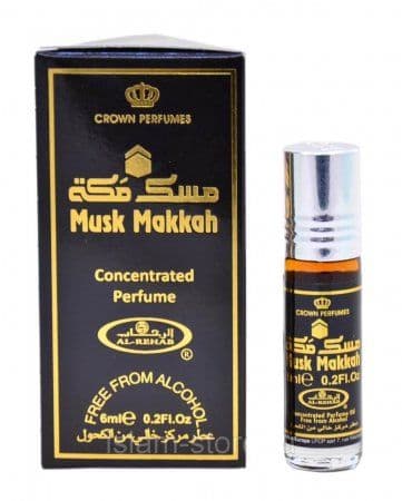 Масляные духи Musk Makkah / Мекканский Мускус - Al Rehab, 6 мл.