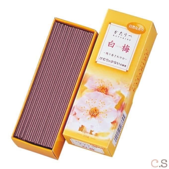 Японские благовония Kataribe White Plum Square 240 шт
