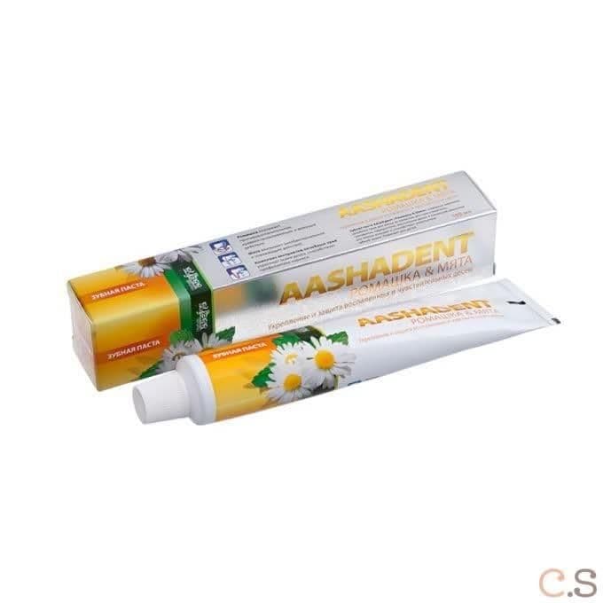 Зубная паста Ромашка-Мята 100 гр Aasha Herbals