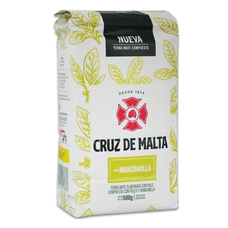 Мате Cruz de Malta Manzanilla 500 гр