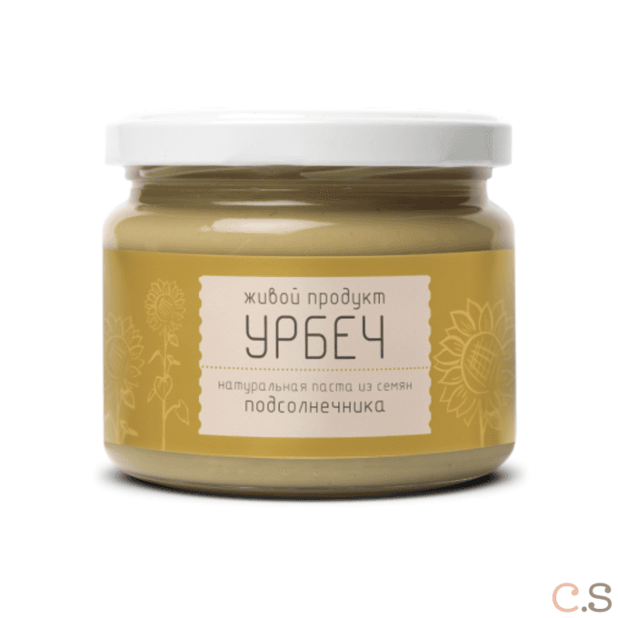 Урбеч из семян подсолнечника 225 гр Живой продукт