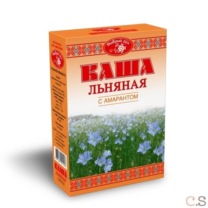Каша льняная амарант 400 гр Добрый лен