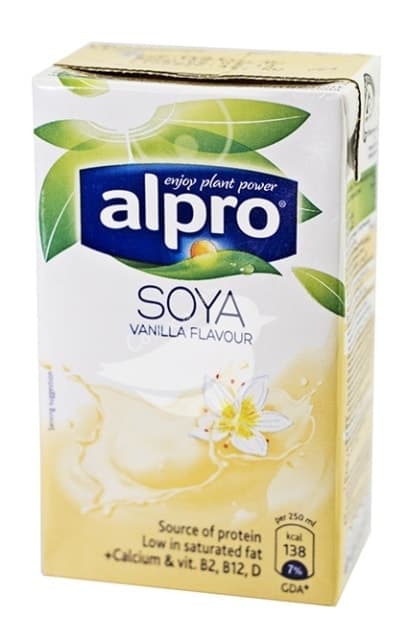 Напиток соевый ванильный 250 мл Alpro