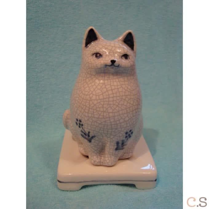 Керамическая подставка Ceramic Incense burner Cat