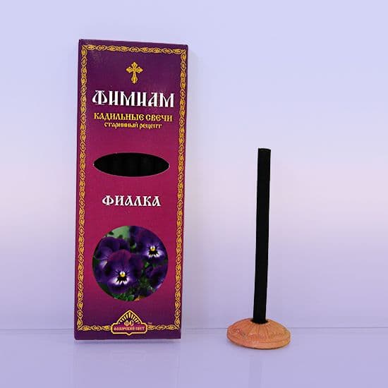 Фиалка 7 палочек + подставка Традиционные Русские благовония